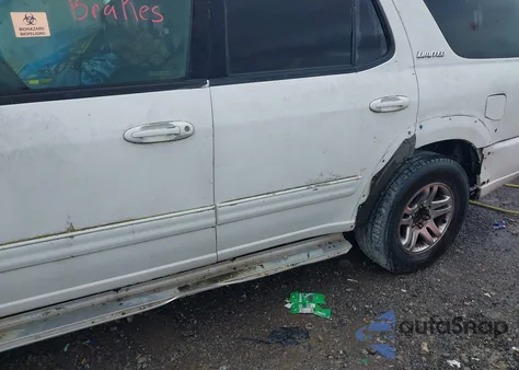 2003 Toyota Sequoia Limited from USA, damaged, VIN 5TDZT38A03S145974